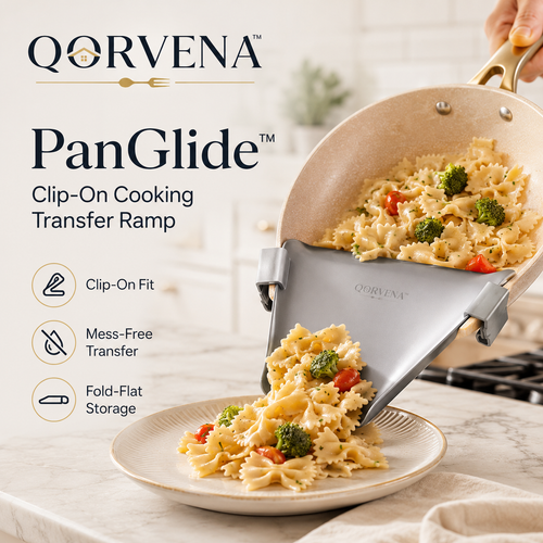 QORVENA™ HeatHarbor™ Countertop Hot-Lid & Utensil Dock